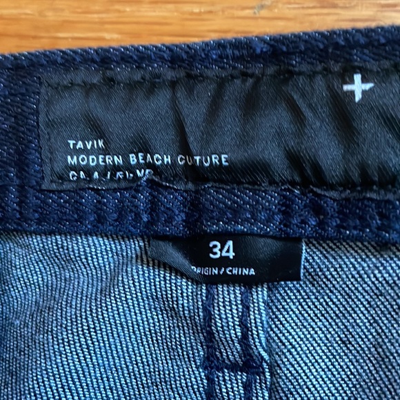 Tavik  Slim Straight Jeans 34/32L B10 - Picture 2 of 5